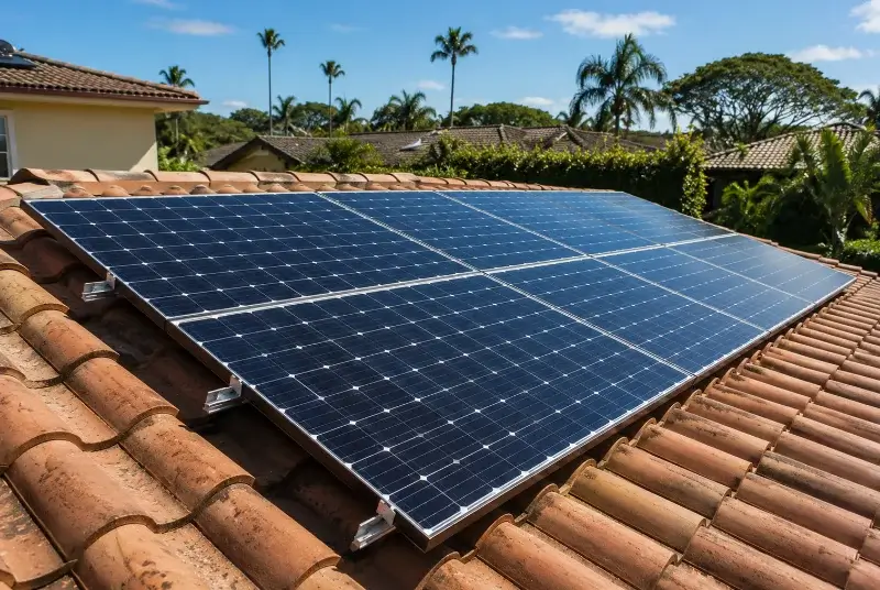 Installation de panneaux solaires à Bonnevaux